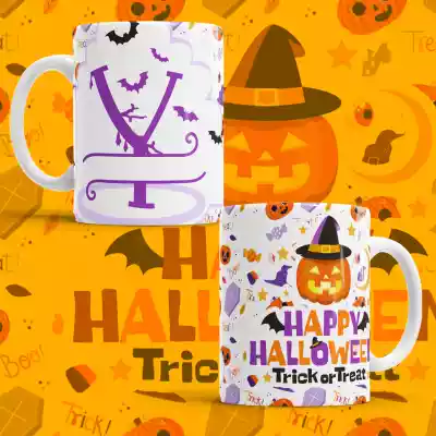 vectores plantilas HALLOWEEN,ABECEDARIO,LETRAS,MONOGRAMAS,ALFABETO,